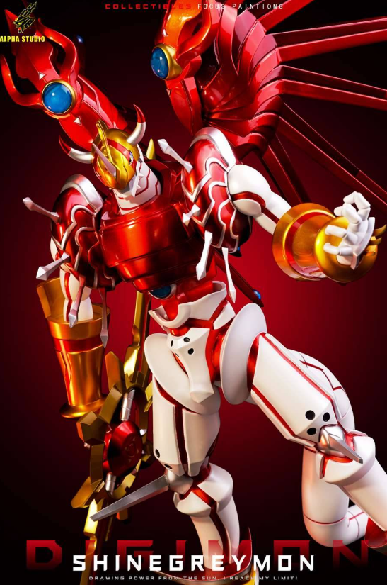 Alpha Studio - Shine Greymon / Agumon S