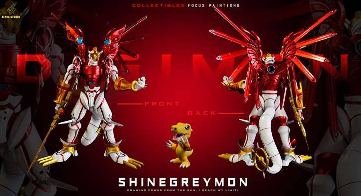 Alpha Studio - Shine Greymon / Agumon S