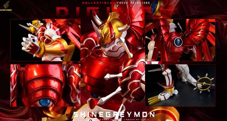 Alpha Studio - Shine Greymon / Agumon S