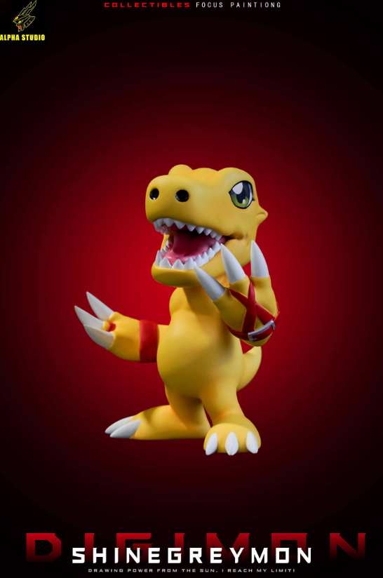 Alpha Studio - Shine Greymon / Agumon S