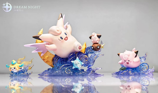 Dream Night Studio - Jirachi X Cleffa X Clefairy X Clefable 
