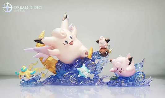 Dream Night Studio - Jirachi X Cleffa X Clefairy X Clefable 