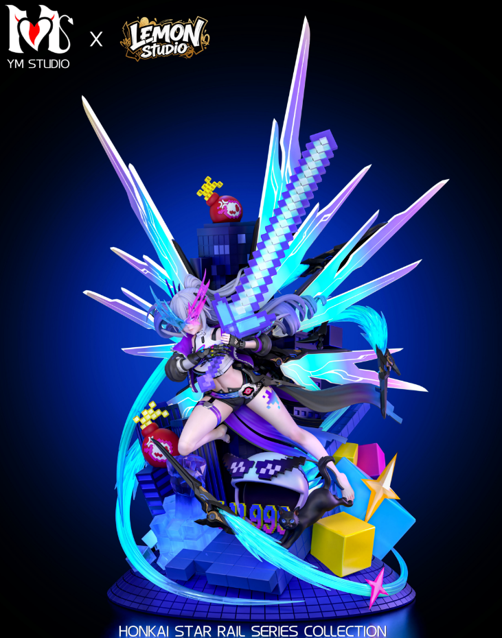 Singularity Studio x Lemon Studio - Silver Wolf Lv999