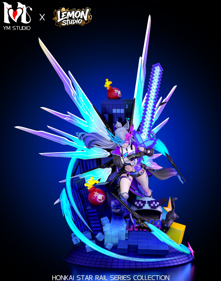 Singularity Studio x Lemon Studio - Silver Wolf Lv999