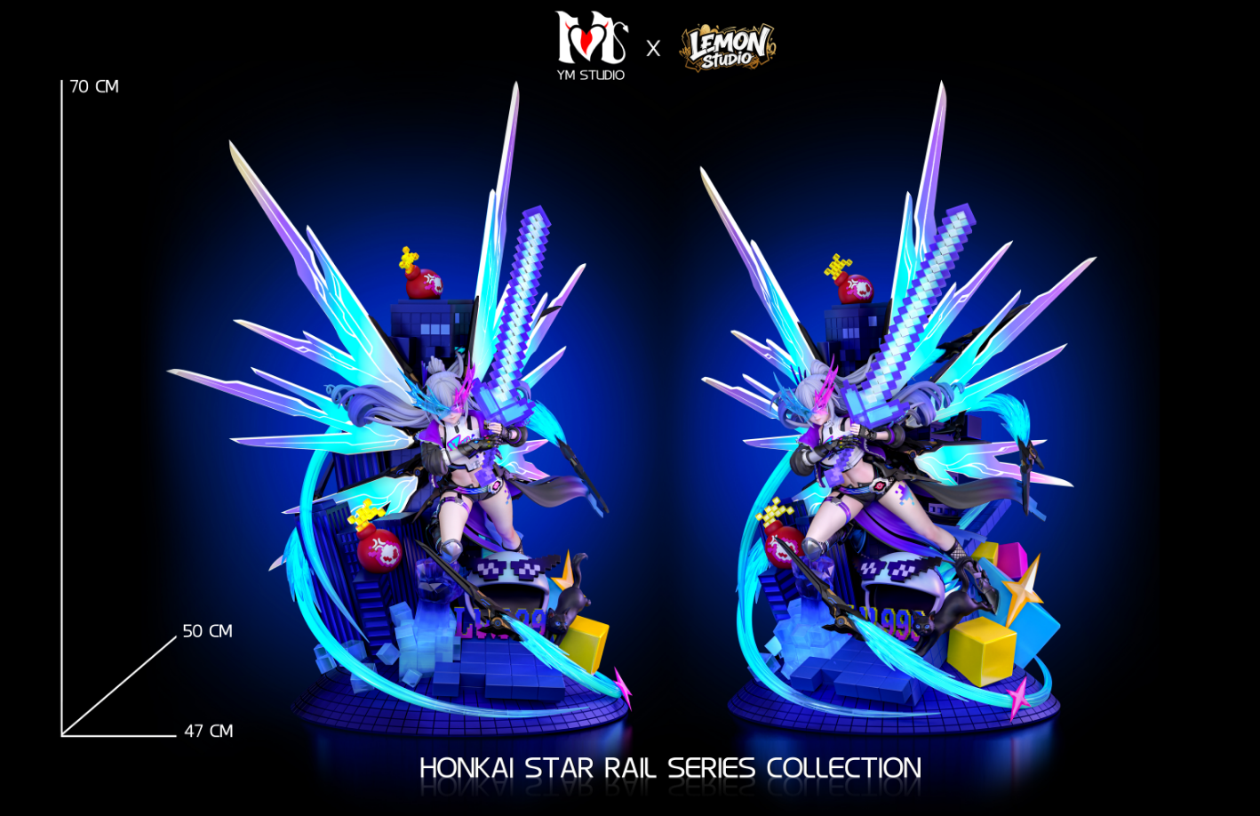 Singularity Studio x Lemon Studio - Silver Wolf Lv999