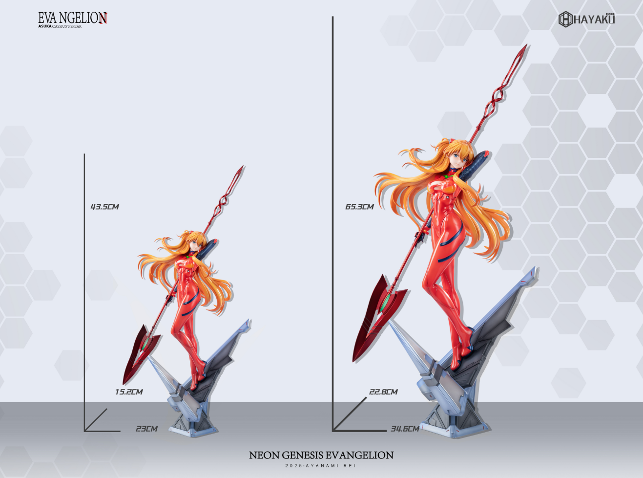 HAYAKU Studio - Rei Ayanami / Asuka Langley Sohryu [4 Variants]