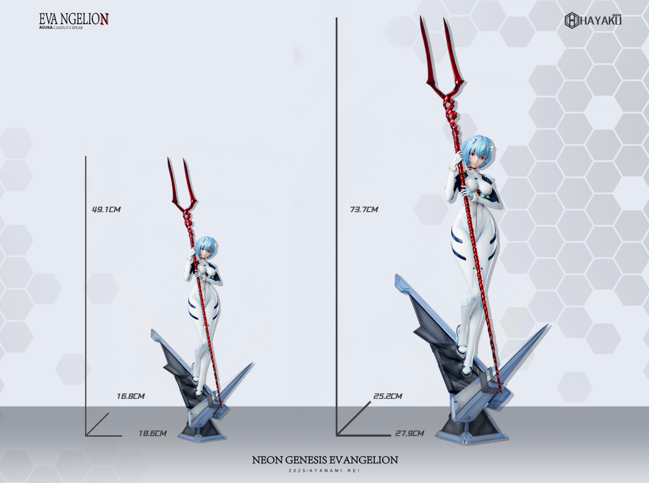 HAYAKU Studio - Rei Ayanami / Asuka Langley Sohryu [4 Variants]
