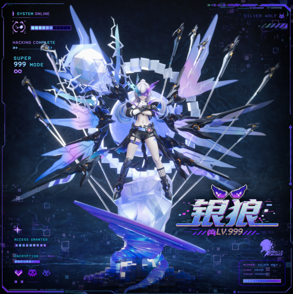 Miracle Workshop Studio - Silver Wolf LV.999 [2 Variants]