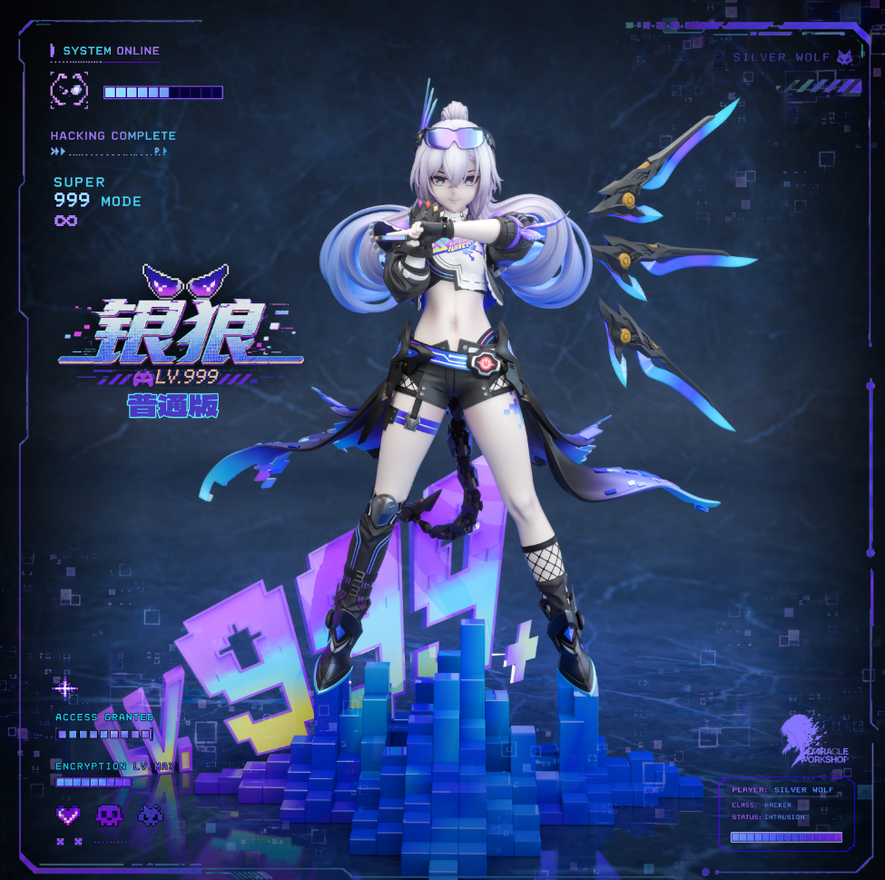 Miracle Workshop Studio - Silver Wolf LV.999 [2 Variants]