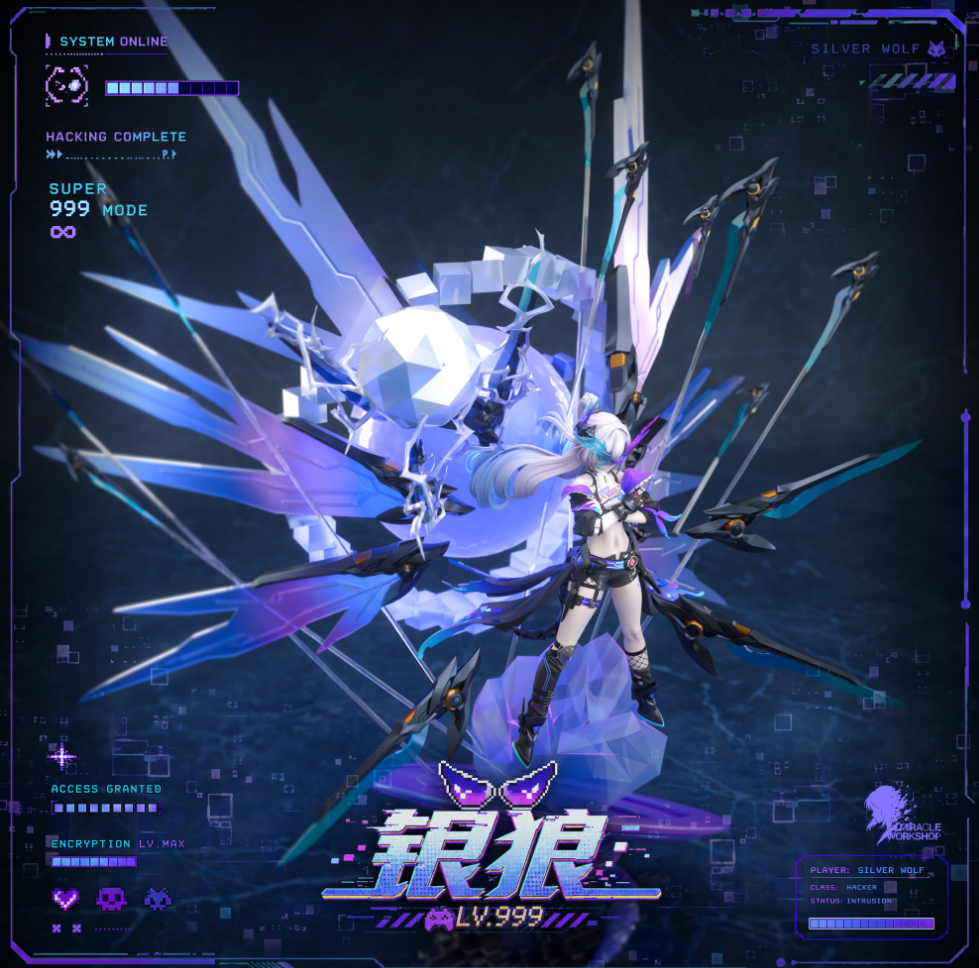 Miracle Workshop Studio - Silver Wolf LV.999 [2 Variants]