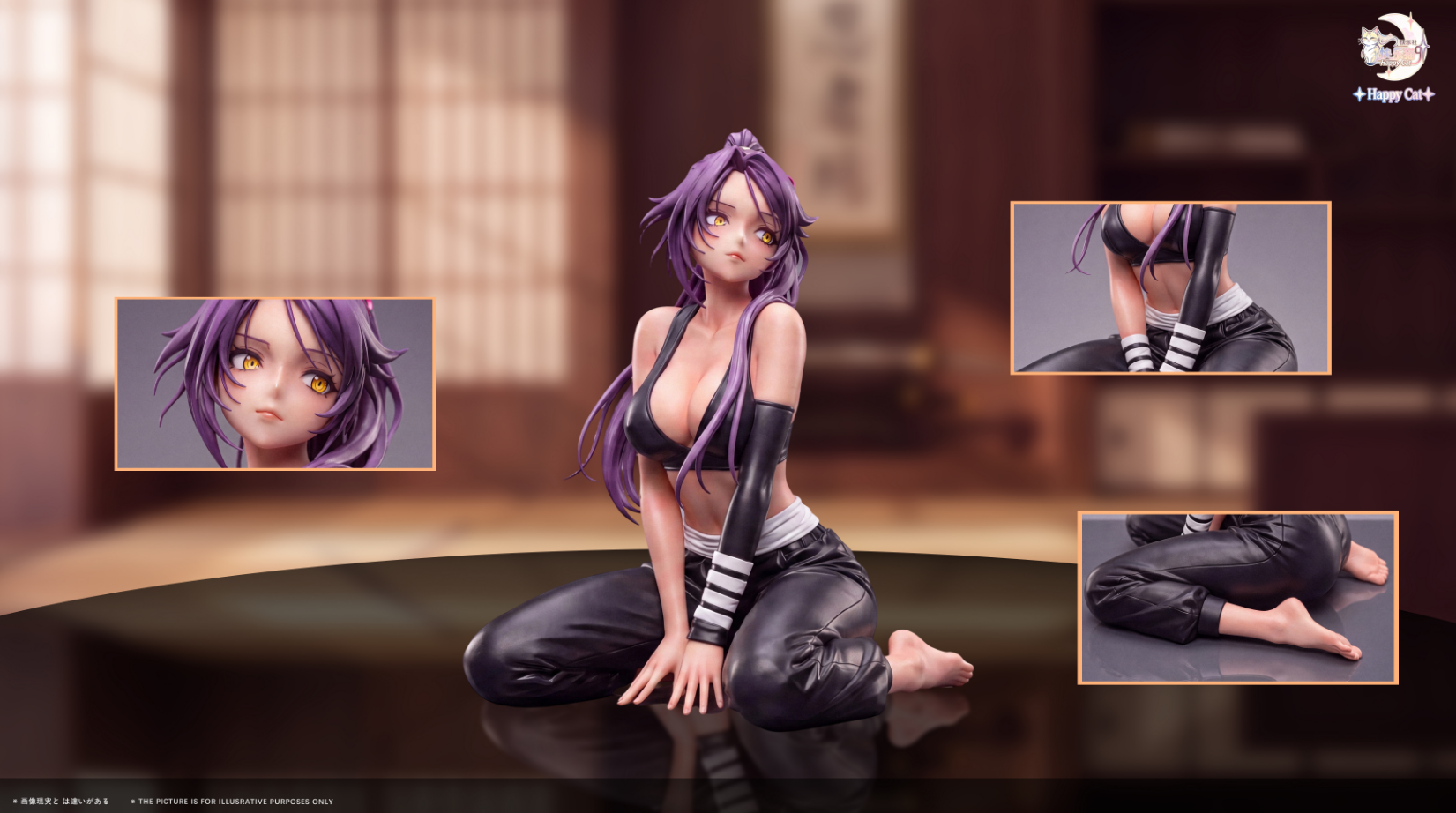 Happy Cat Studio - Shihouin Yoruichi [2 Variants]