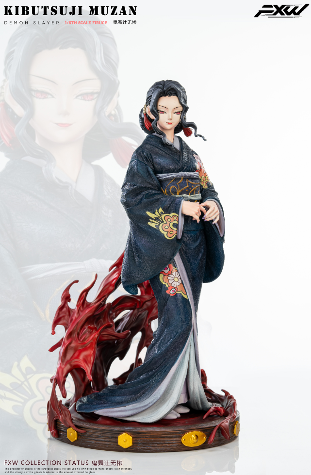 FXW Studio - Muzan Kibutsuji in Women's Kimono