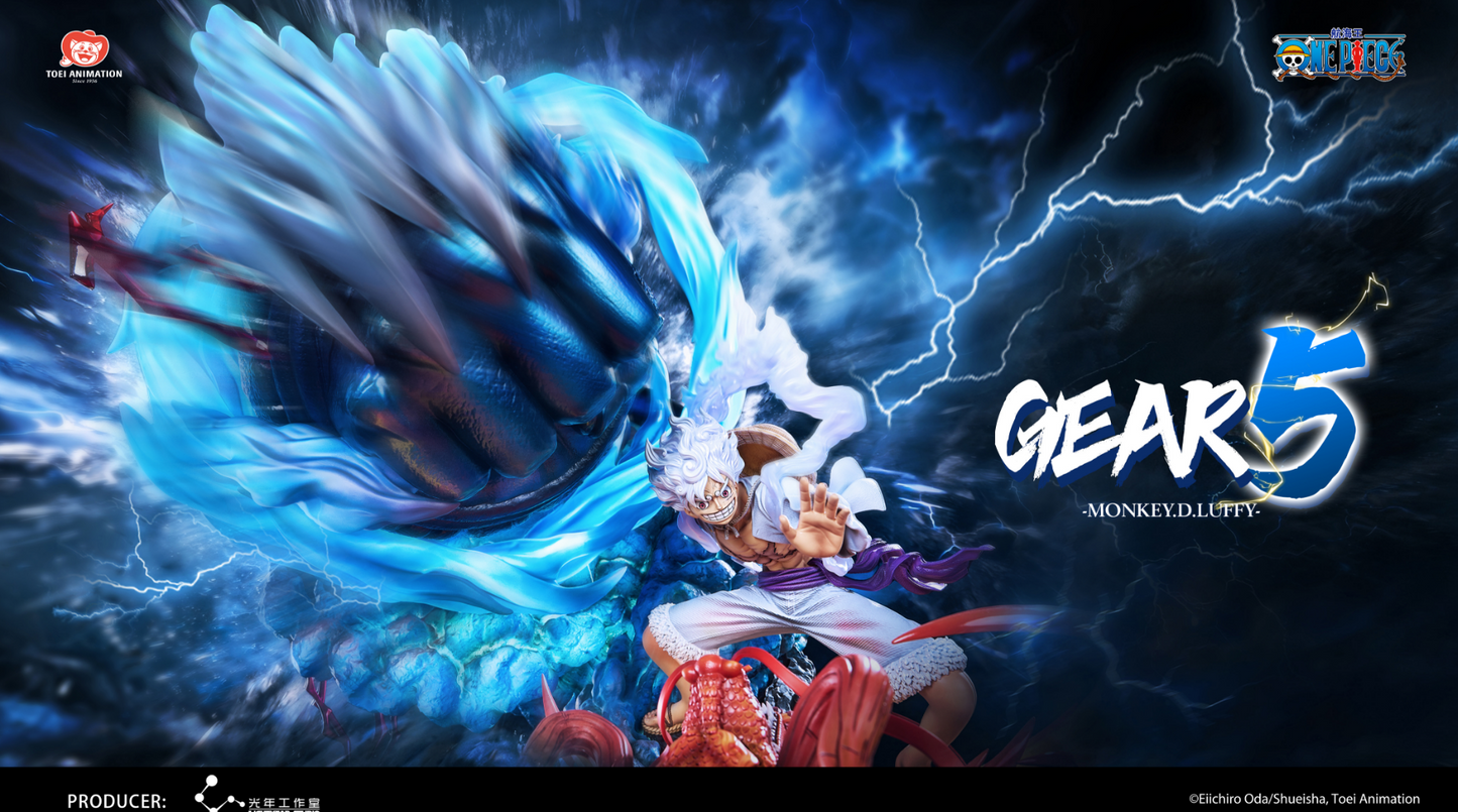 Light Year Studio - Gear 5 Nika Luffy Statue [Licensed]