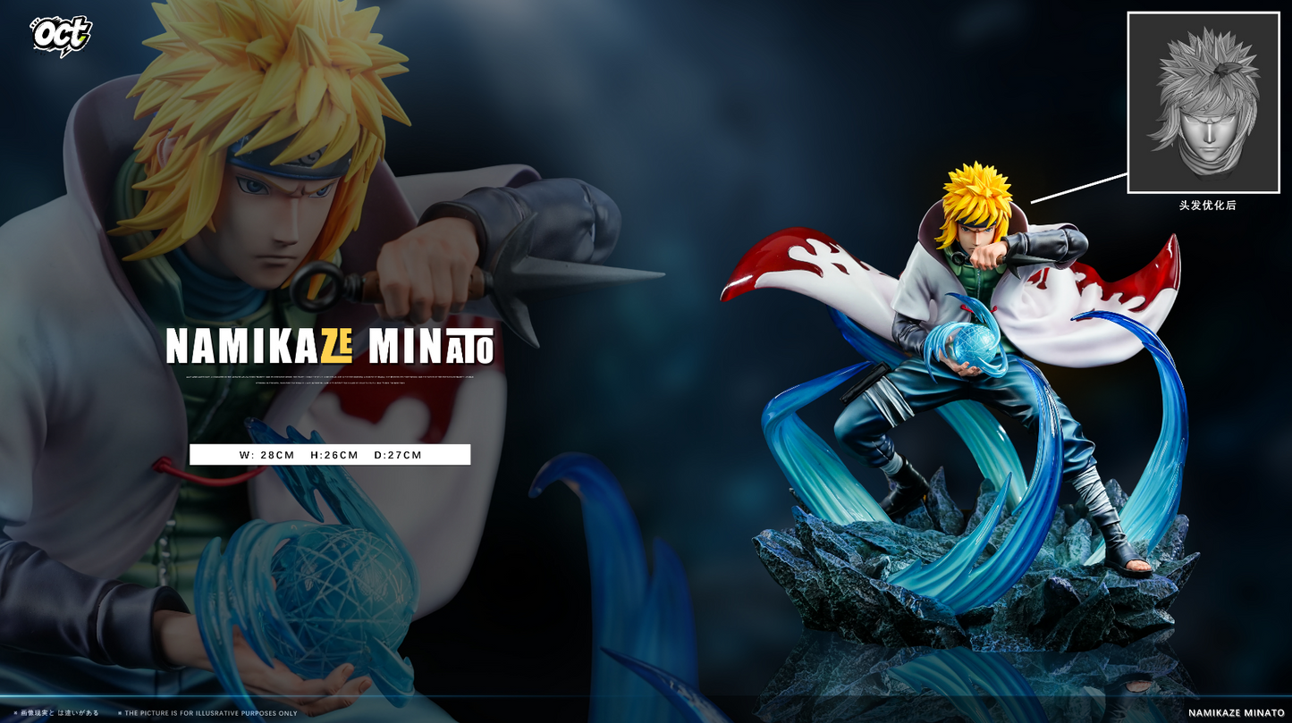 OCT Studio - Minato Namikaze White Cloak