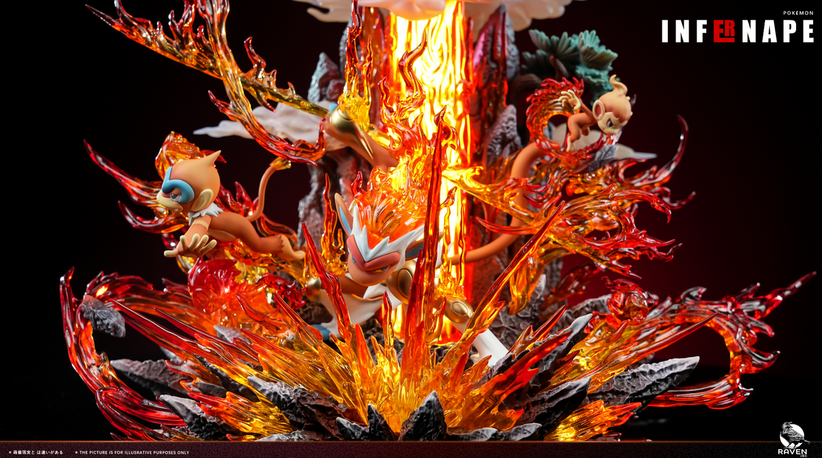 Raven Studio - Chimchar X Monferno X Infernape