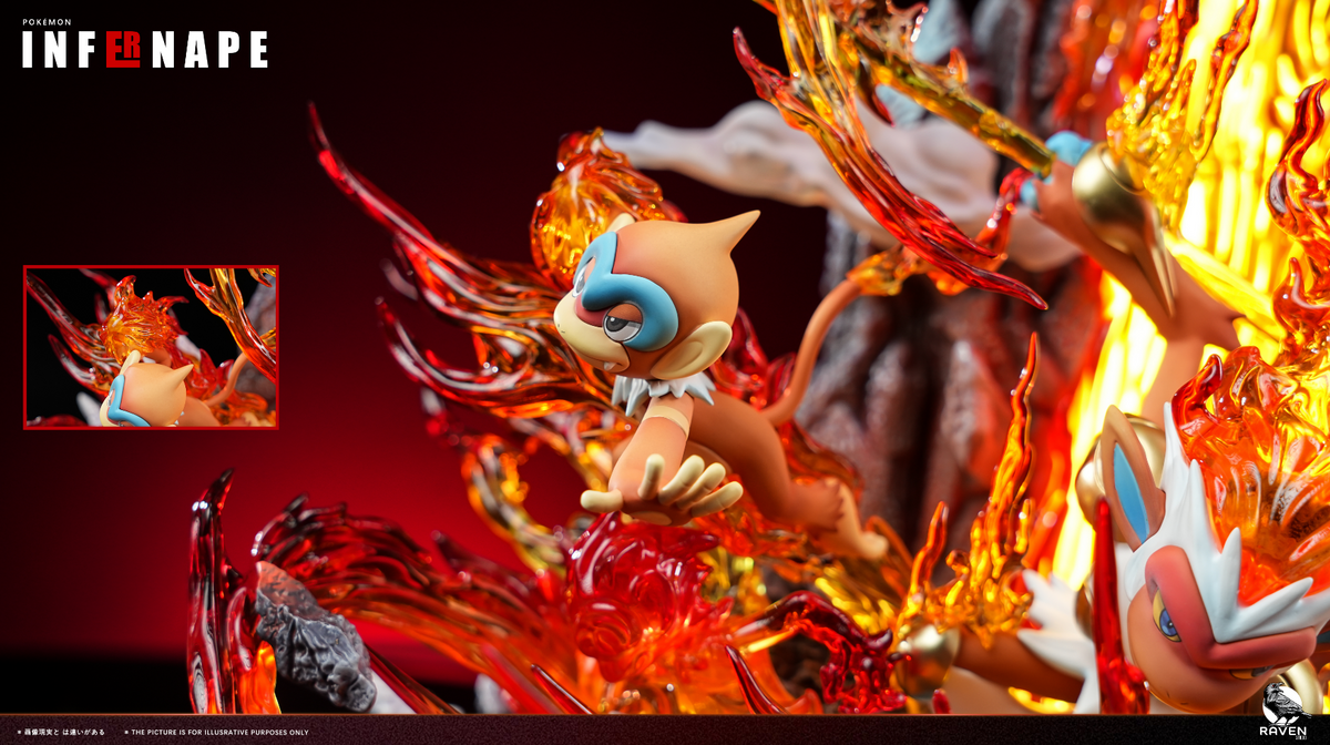 Raven Studio - Chimchar X Monferno X Infernape