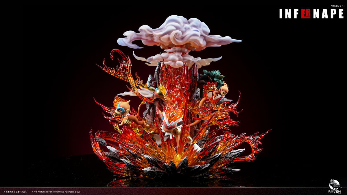 Raven Studio - Chimchar X Monferno X Infernape