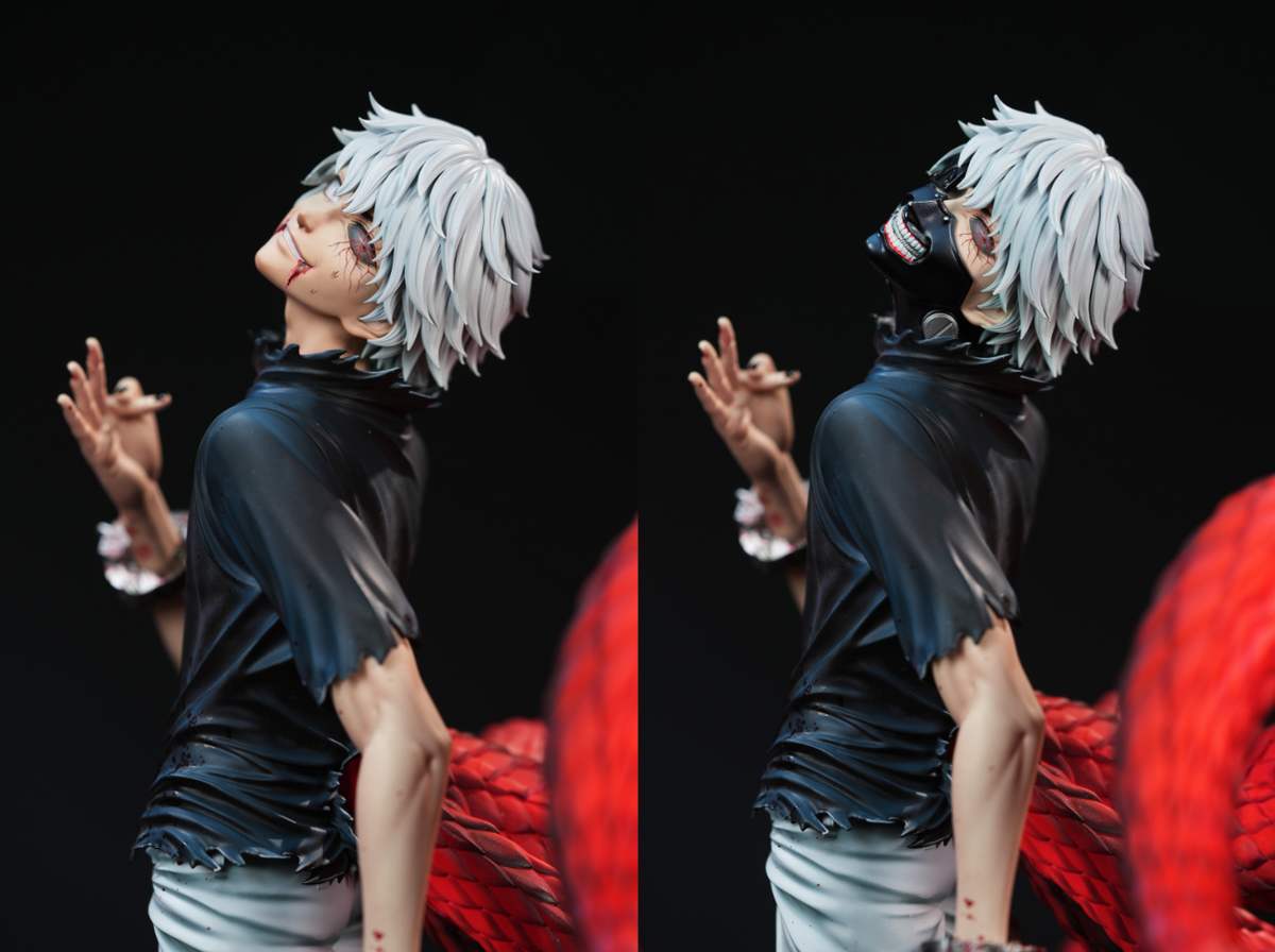 Damocles Studio - Ken Kaneki White Haired Suffering