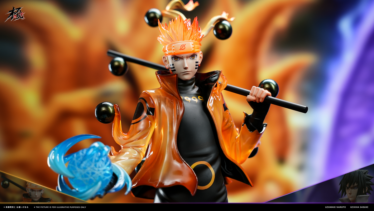 Ji Zhi Jing Studio - Six Paths Naruto X Six Paths Sasuke [3 Variants]