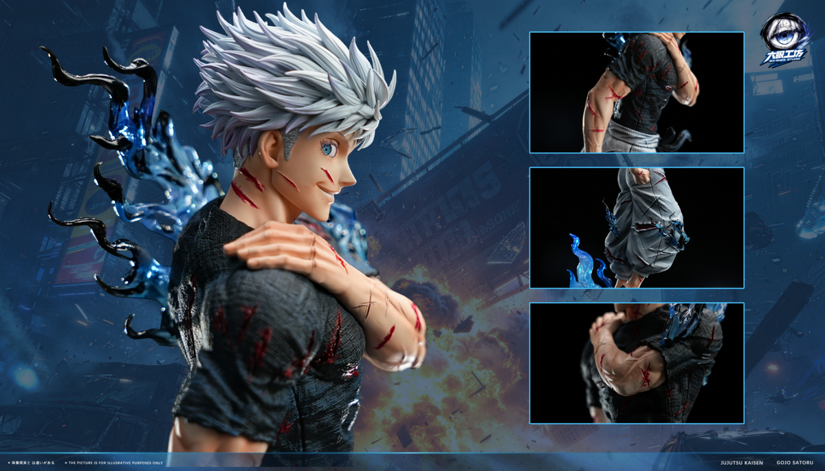 Six Eyes Studio - Battle-Damaged Satoru Gojo