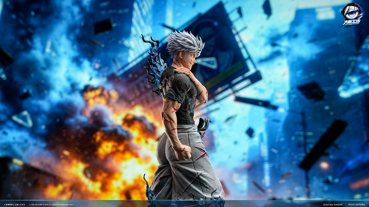 Six Eyes Studio - Battle-Damaged Satoru Gojo