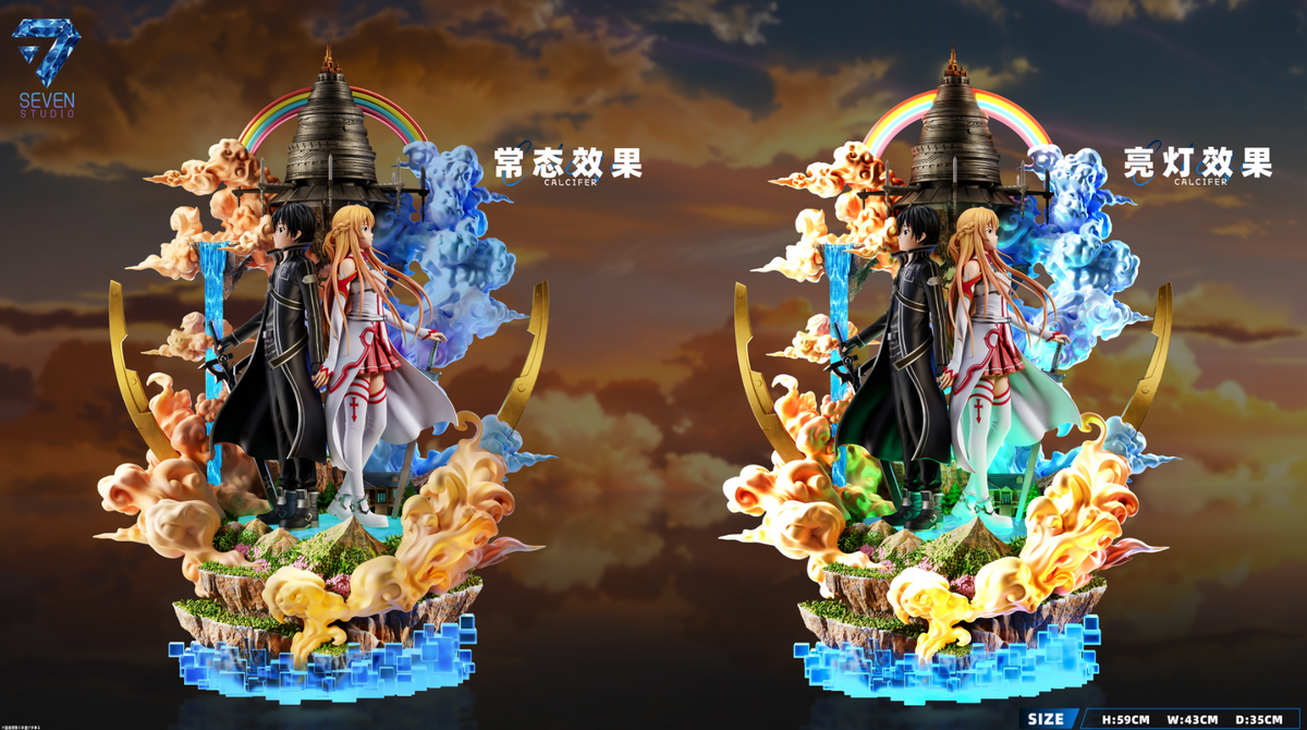 Seven Studio - Oath of Cloud Firmament Kirito X Yuuki Asuna