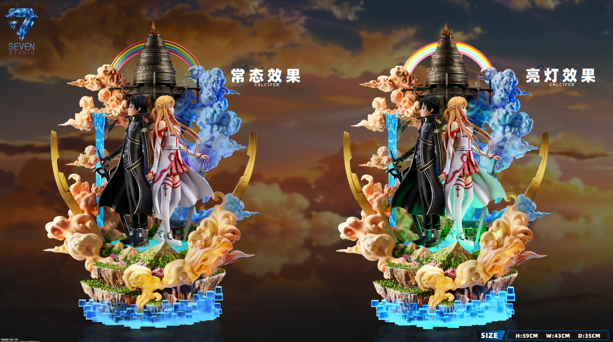 Seven Studio - Oath of Cloud Firmament Kirito X Yuuki Asuna