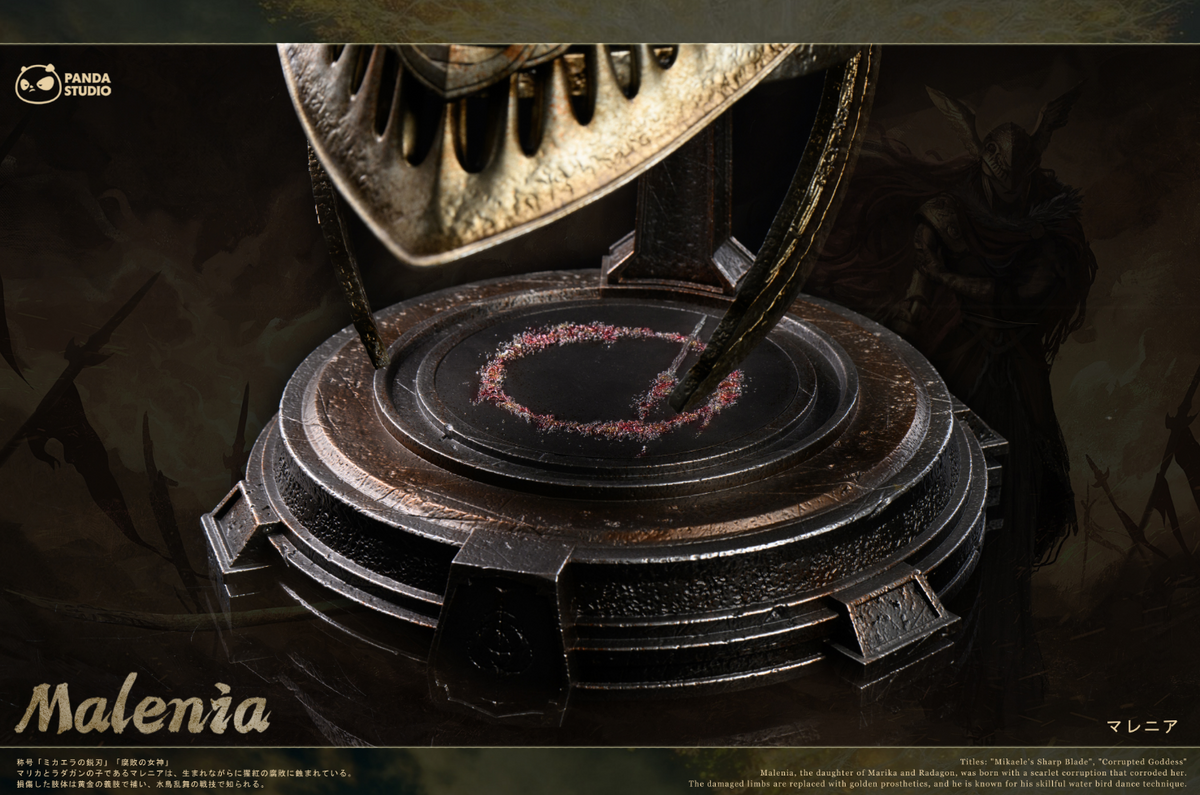 Panda Studio - Malenia's Winged Helm [1/1 Scale]