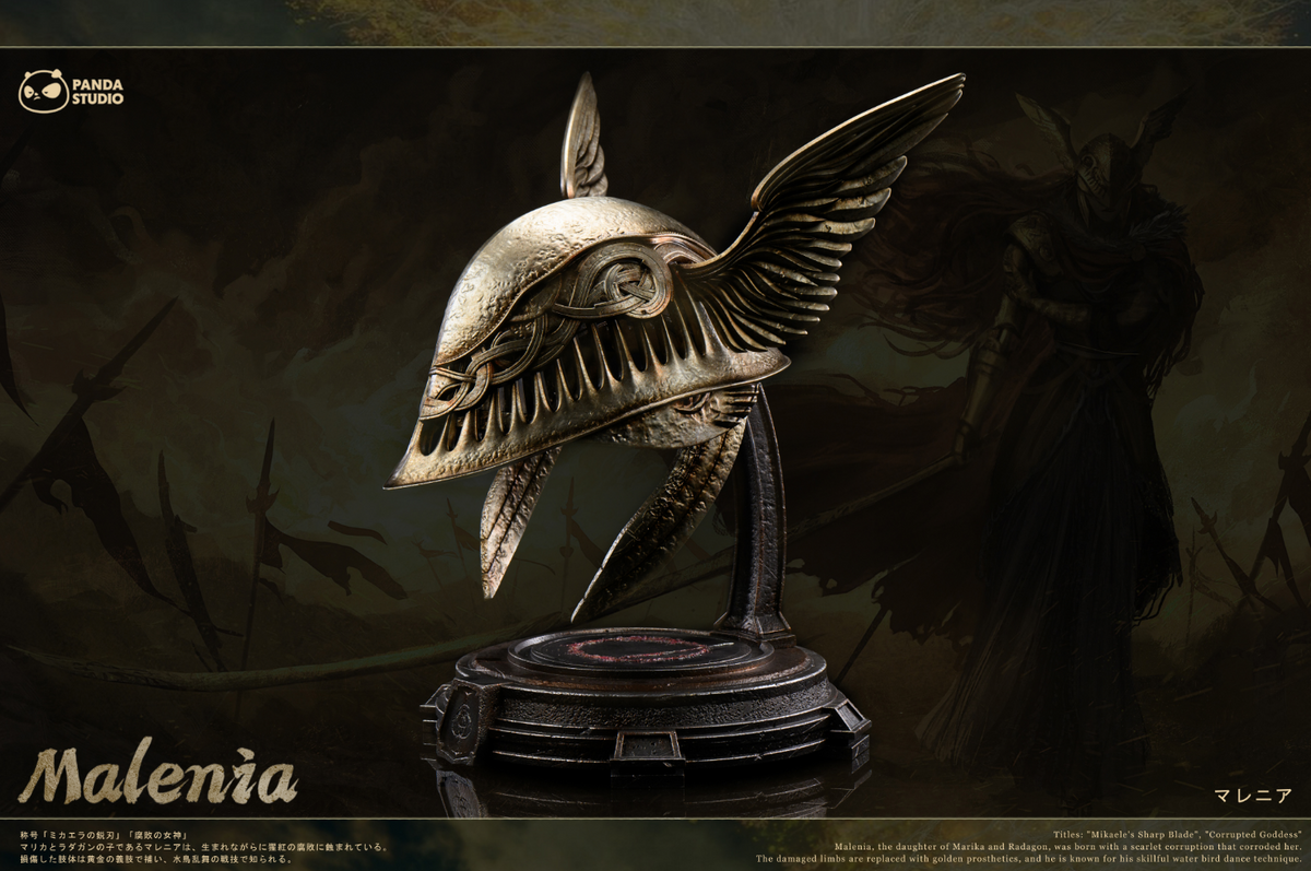 Panda Studio - Malenia's Winged Helm [1/1 Scale]