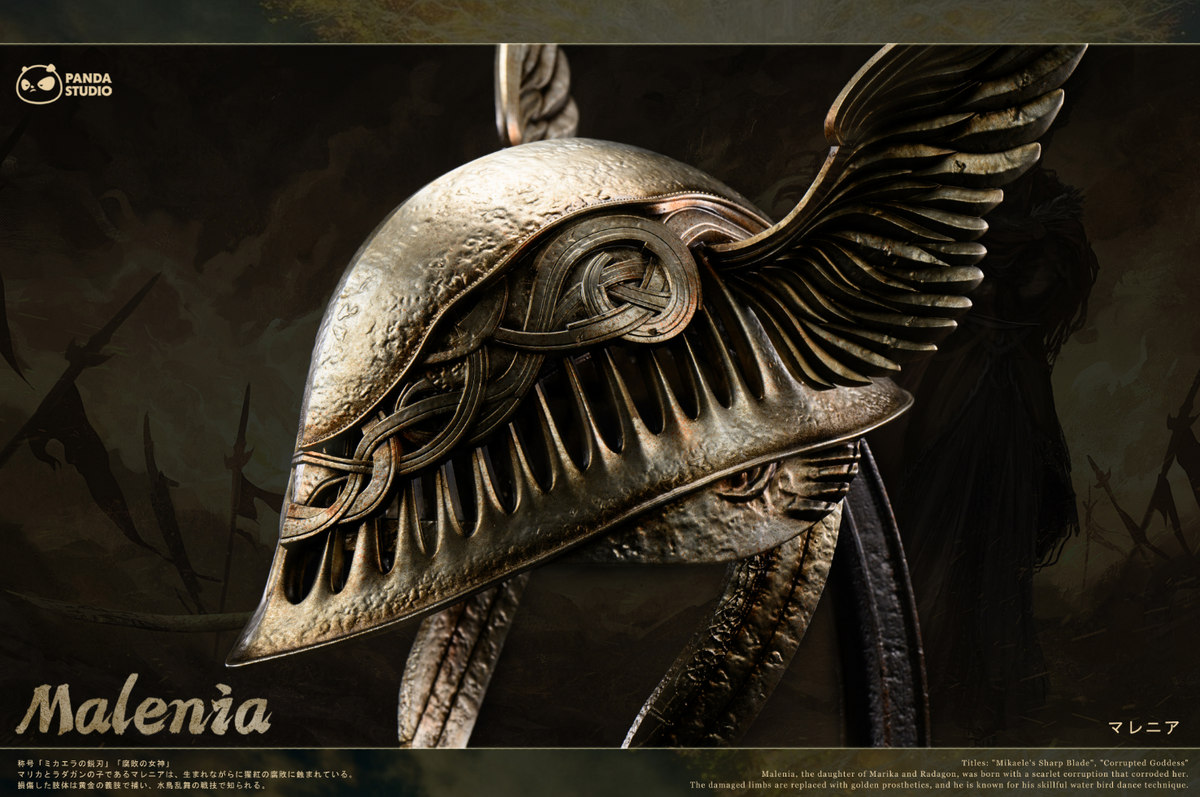Panda Studio - Malenia's Winged Helm [1/1 Scale]