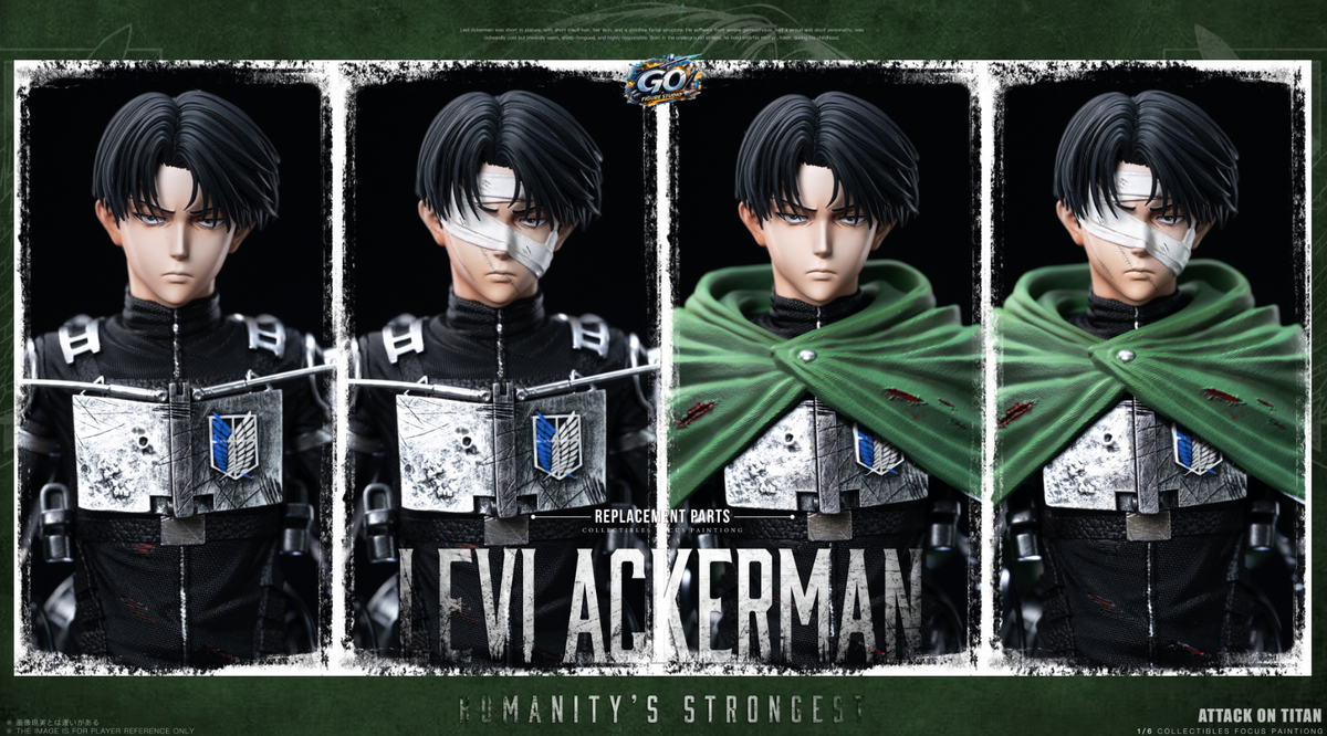 GO FIGURE Studio - Levi Ackerman Battle Ver.
