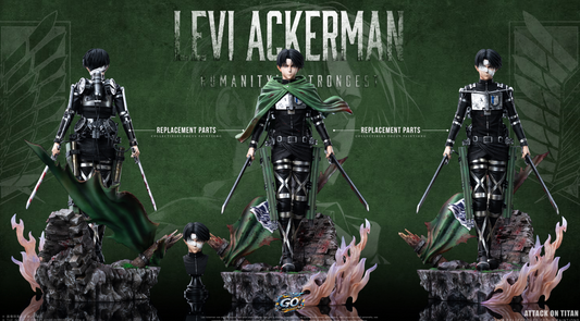 GO FIGURE Studio - Levi Ackerman Battle Ver. 
