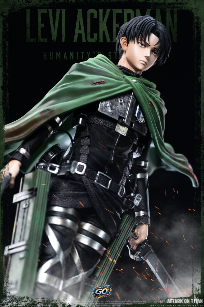 GO FIGURE Studio - Levi Ackerman Battle Ver.