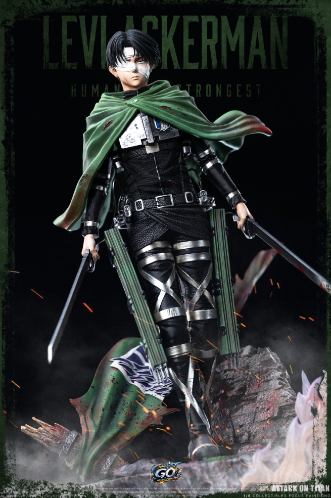 GO FIGURE Studio - Levi Ackerman Battle Ver.