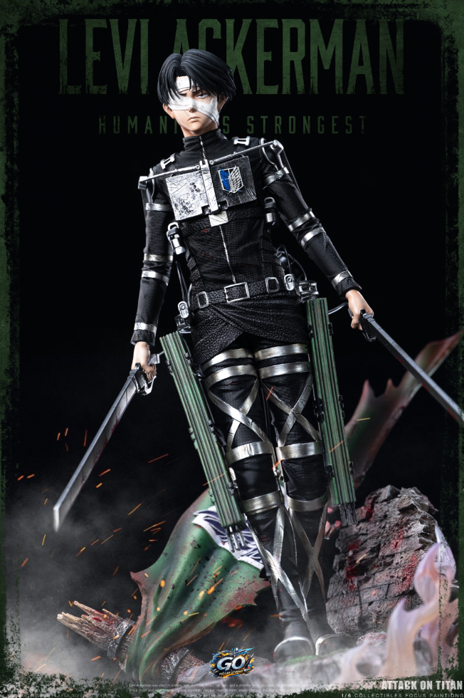 GO FIGURE Studio - Levi Ackerman Battle Ver.