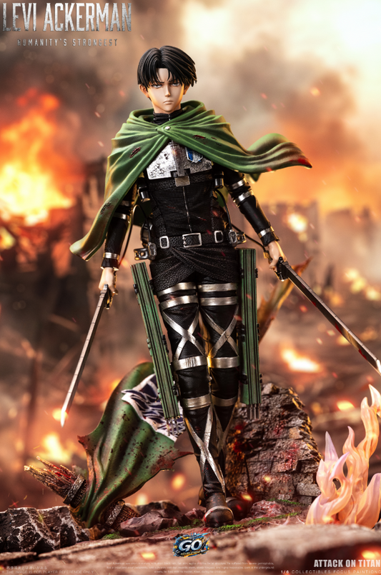 GO FIGURE Studio - Levi Ackerman Battle Ver. 