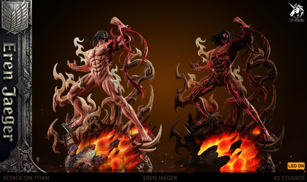 K1 Studio - Roaring Eren Jaeger