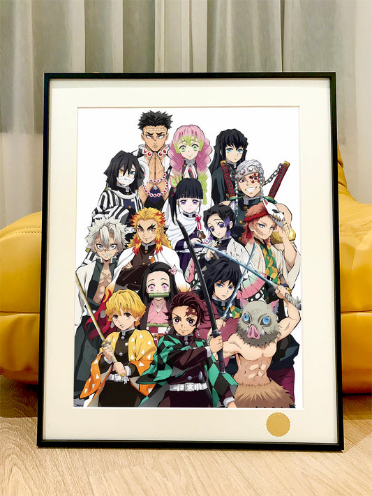 Xing Kong Studio - Demon Slayer Team Poster Frame [2 Variants]
