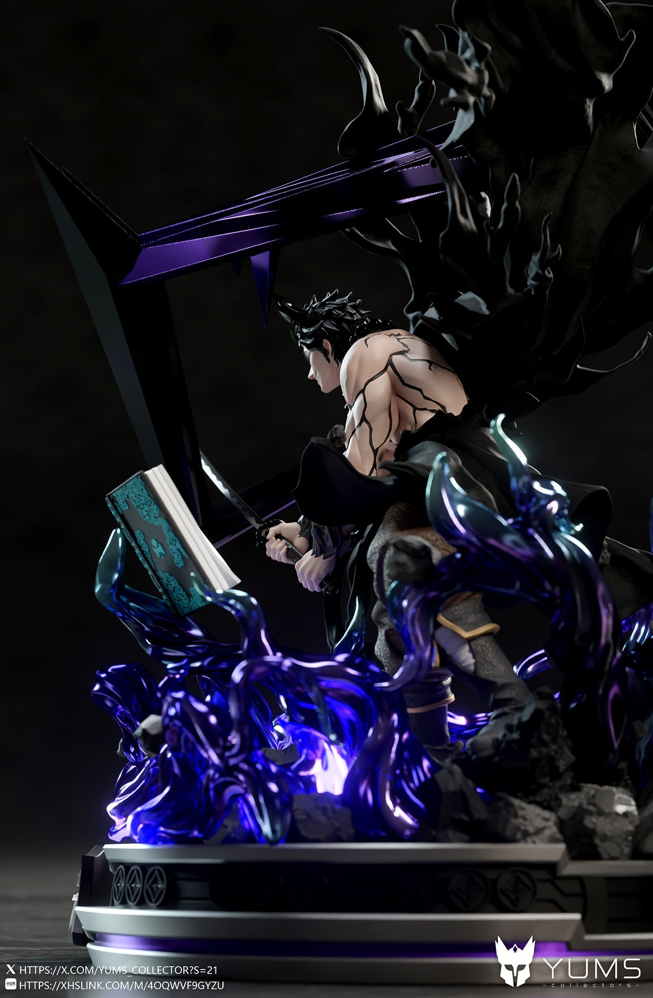 YUMS-Collectors Studio - Yami Sukehiro Yami's Kijin transformation