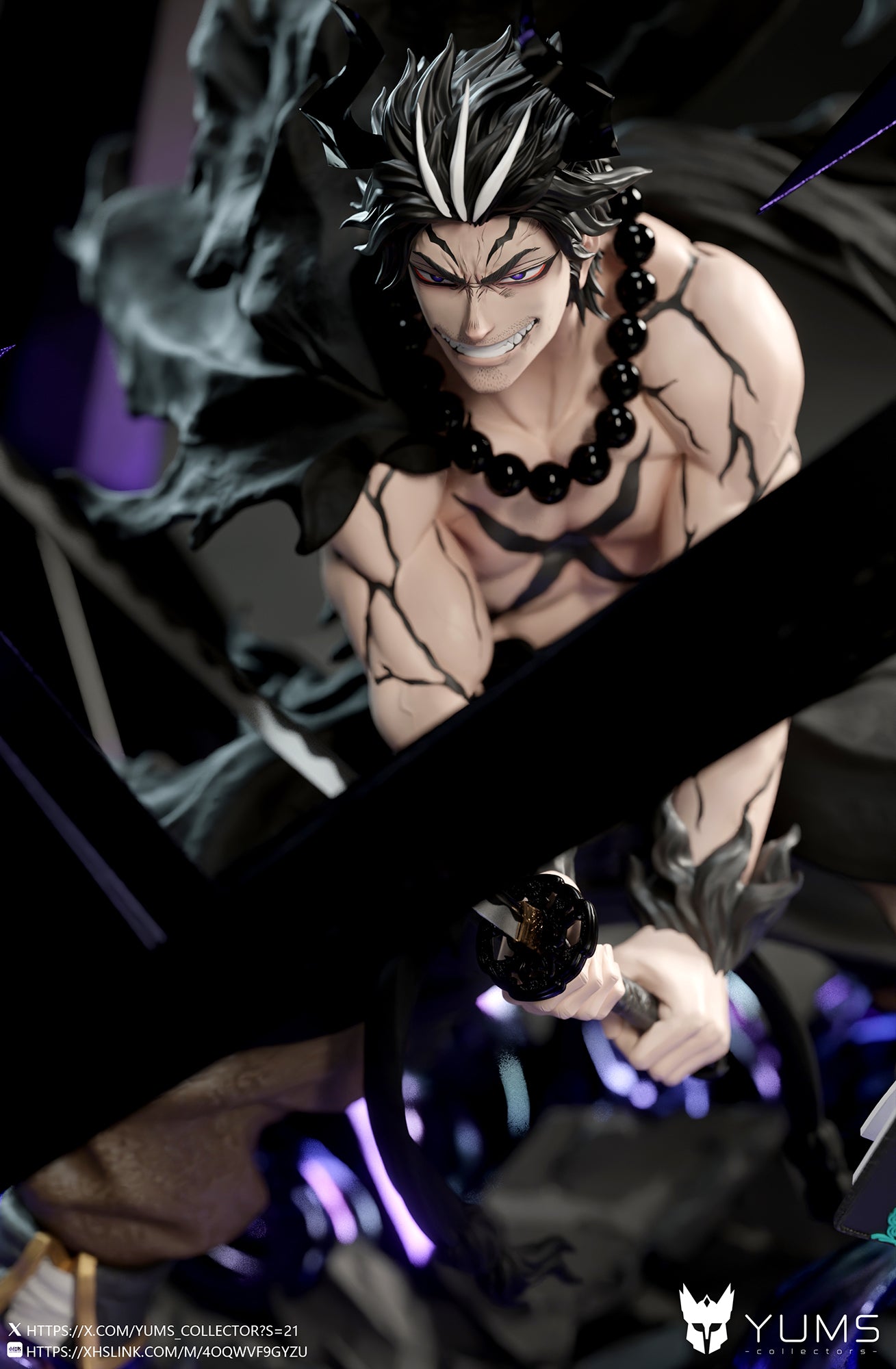 YUMS-Collectors Studio - Yami Sukehiro Yami's Kijin transformation