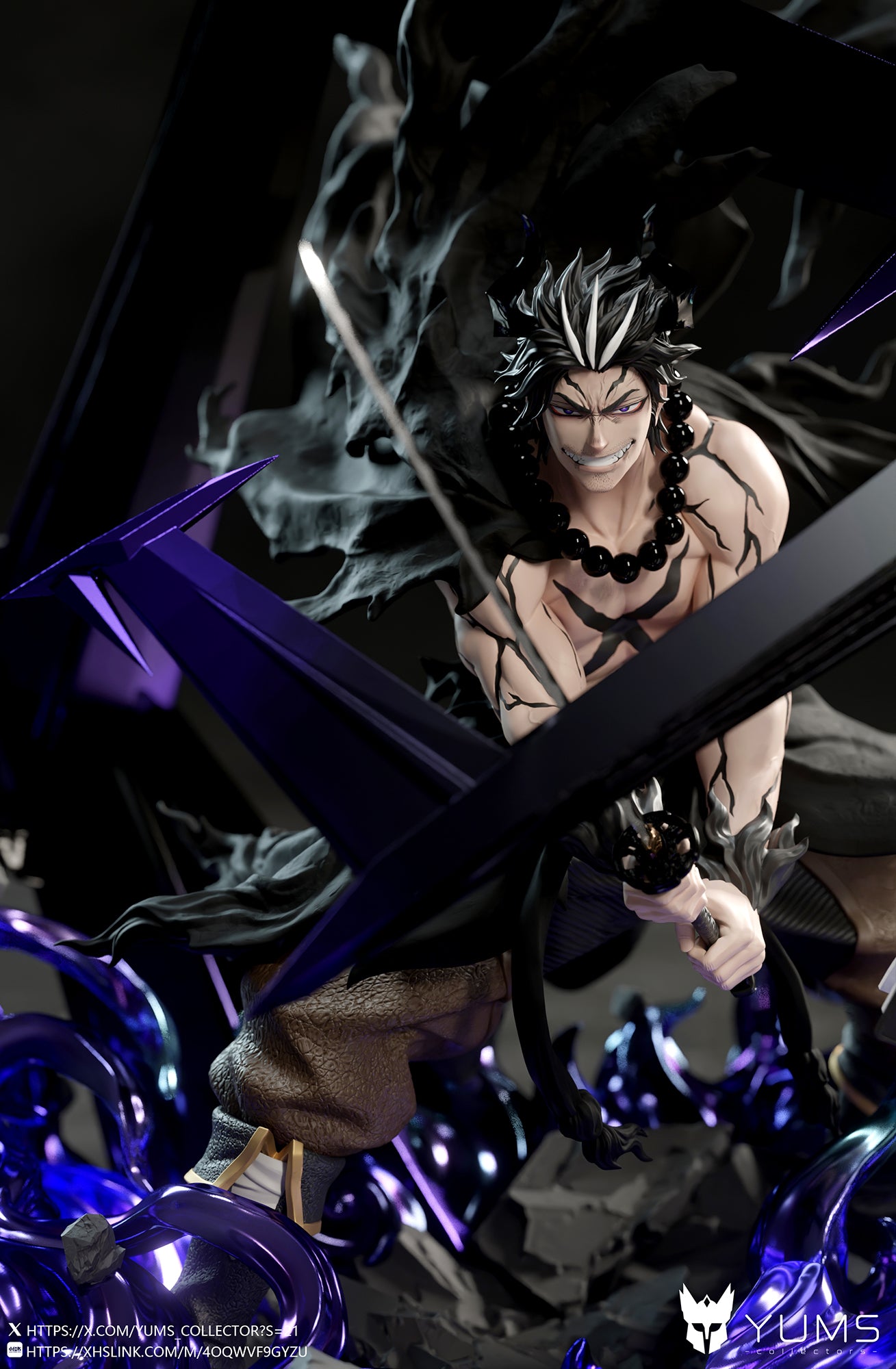 YUMS-Collectors Studio - Yami Sukehiro Yami's Kijin transformation