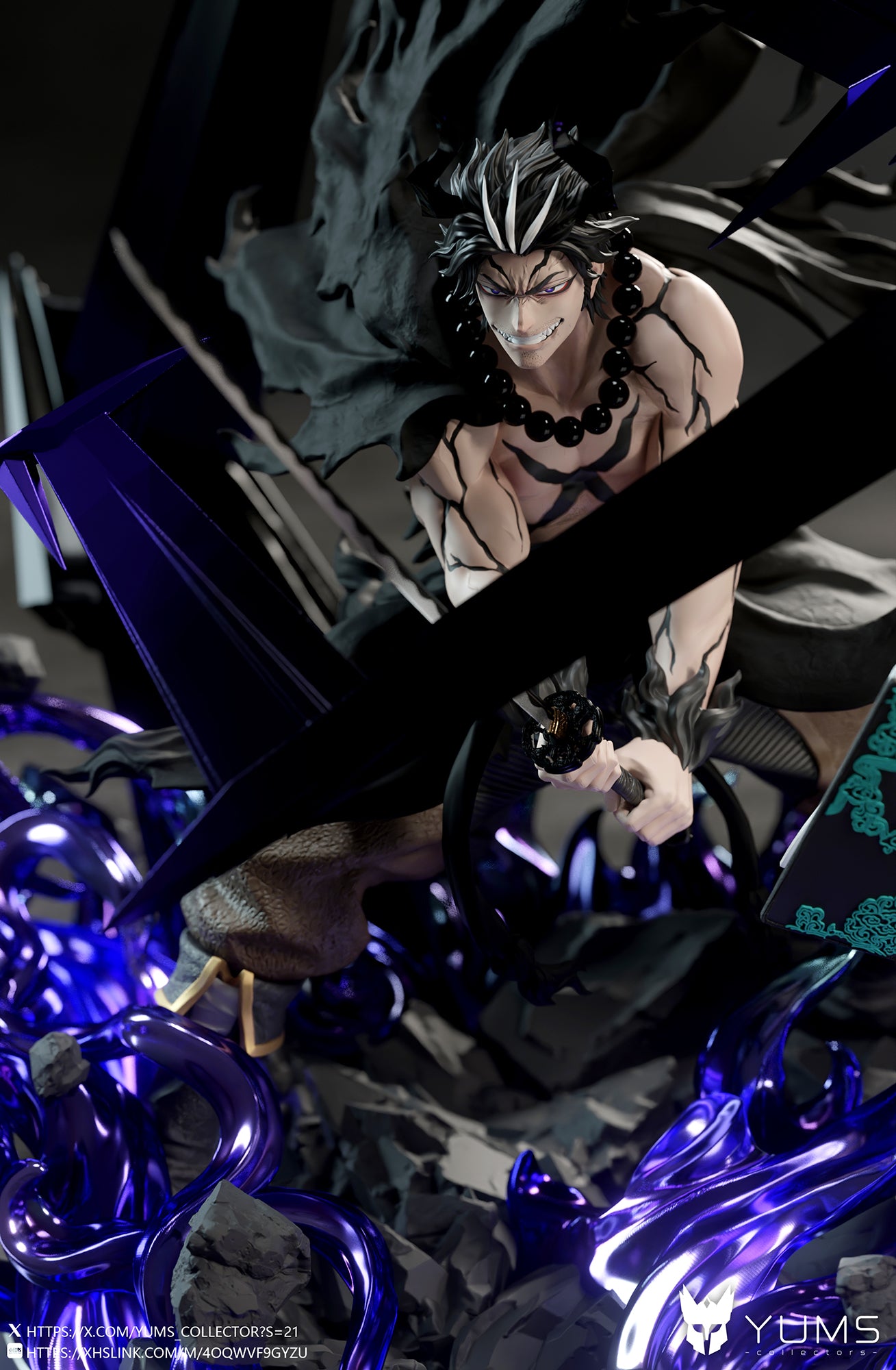 YUMS-Collectors Studio - Yami Sukehiro Yami's Kijin transformation