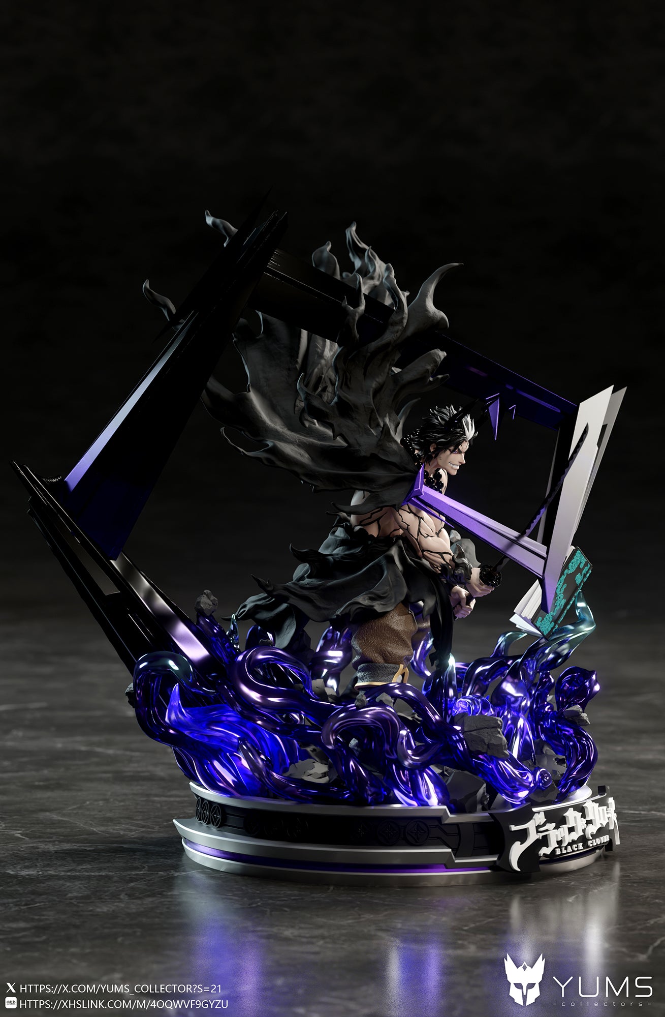 YUMS-Collectors Studio - Yami Sukehiro Yami's Kijin transformation