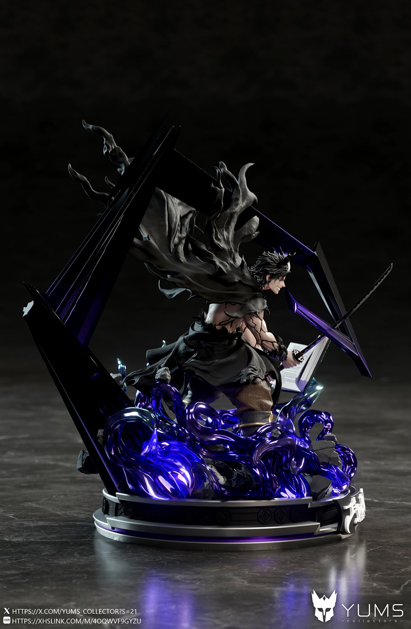 YUMS-Collectors Studio - Yami Sukehiro Yami's Kijin transformation