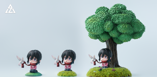 AZ Studio - Mikasa Ackerman Under The Tree Q Version [3 Variants]