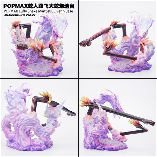 Jacksdo Studio - POPMAX Luffy Snake Man Jet Culverin Base