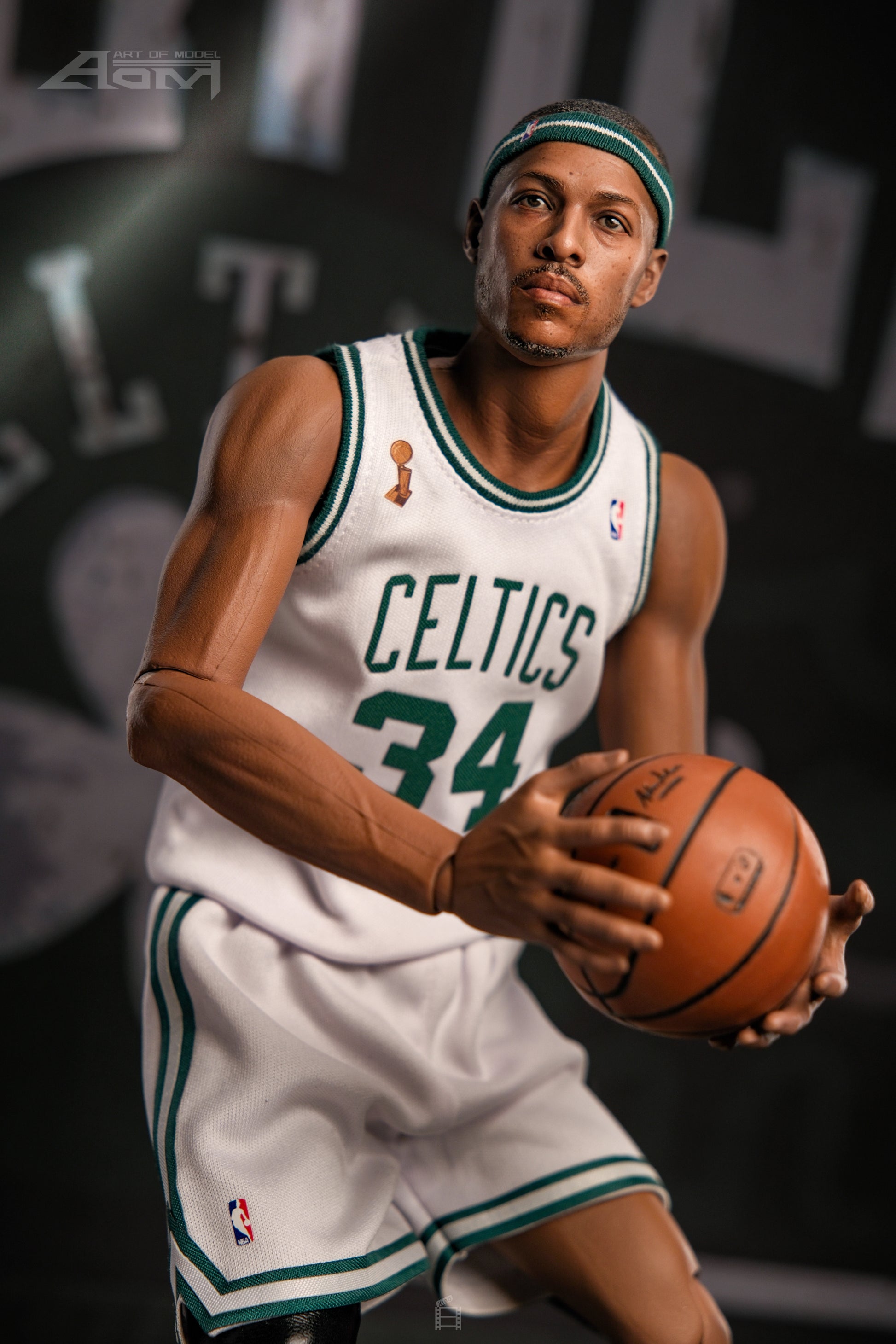 AOM TOYS - Ray Allen 2008 Championship Set