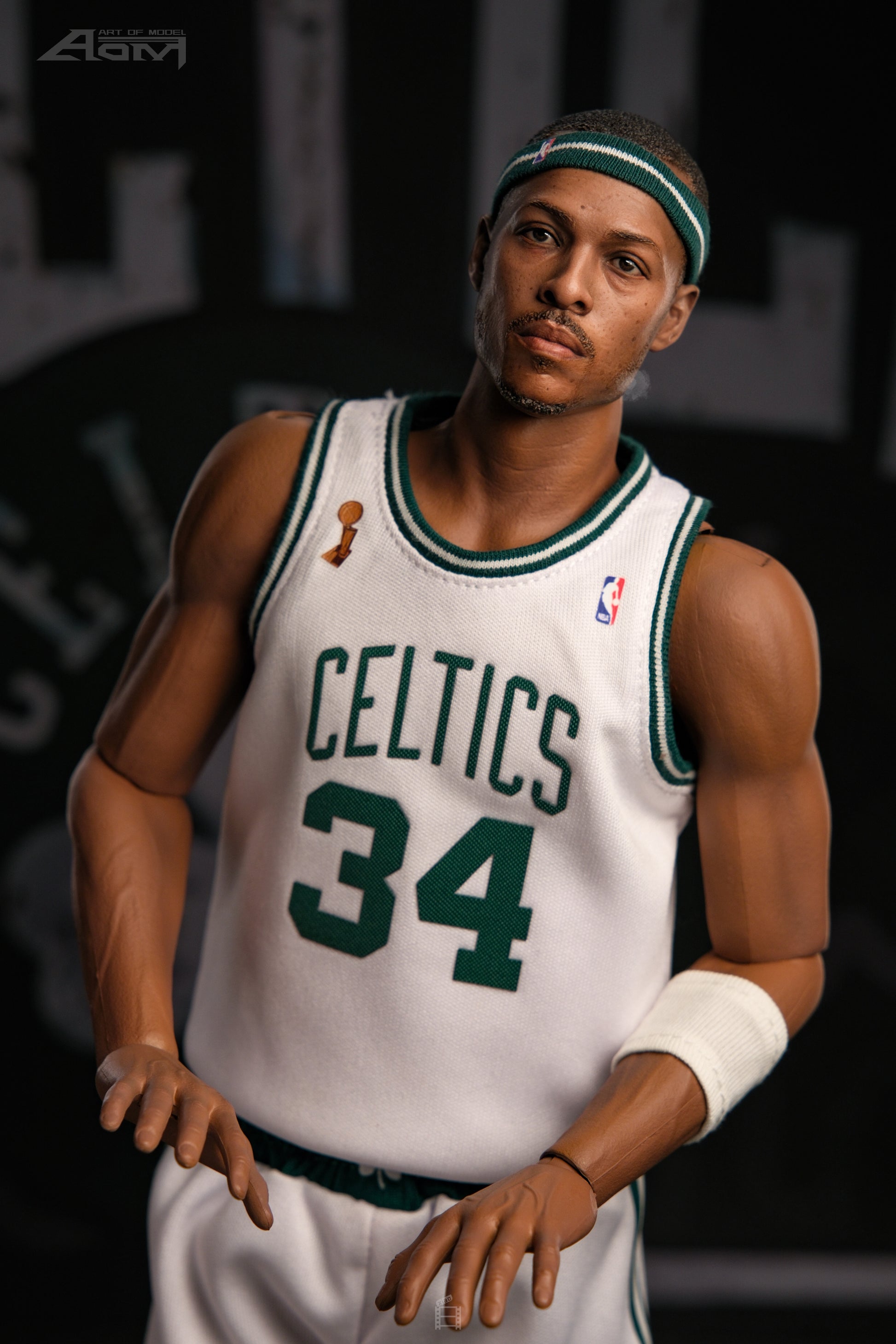 AOM TOYS - Ray Allen 2008 Championship Set
