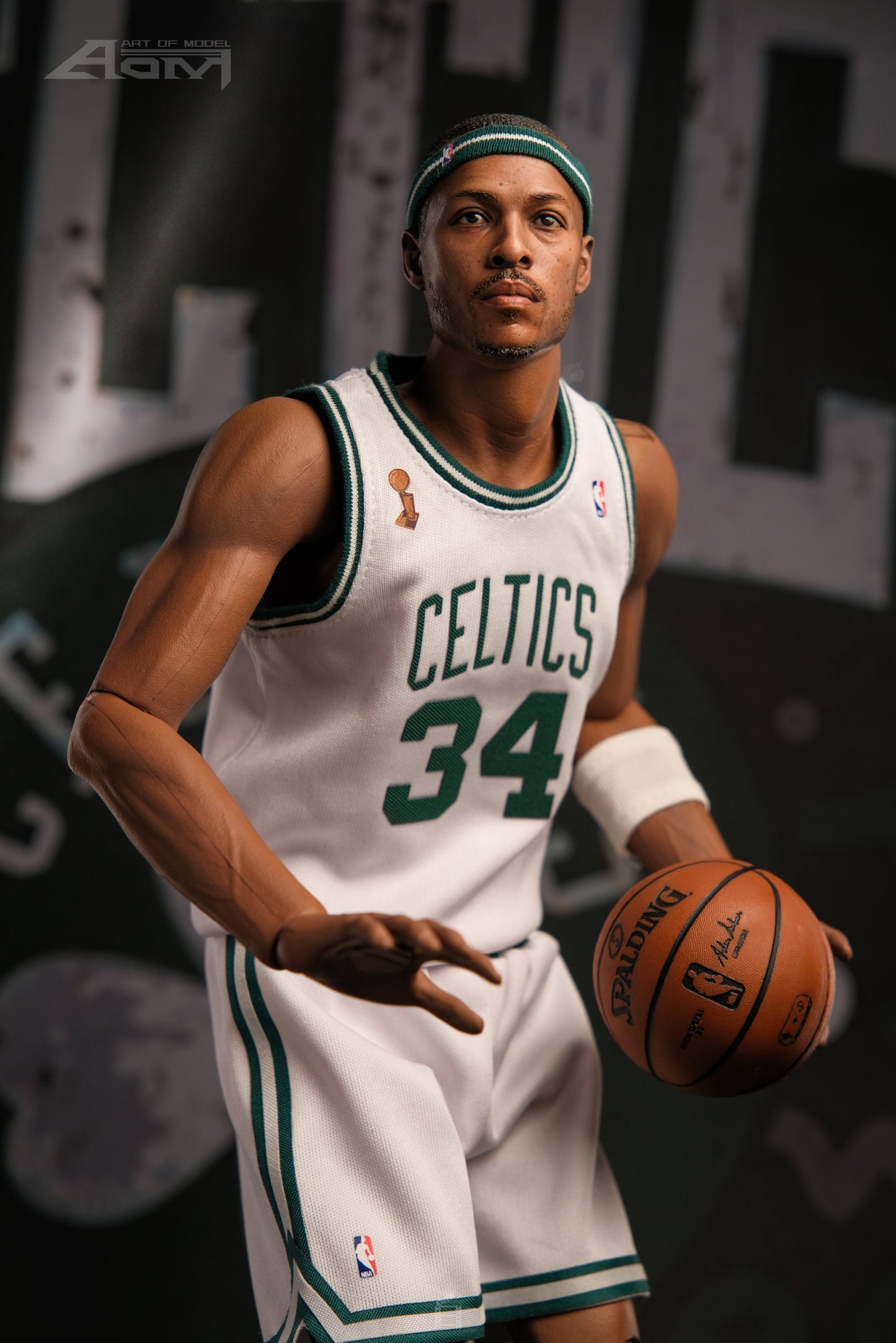 AOM TOYS - Ray Allen 2008 Championship Set