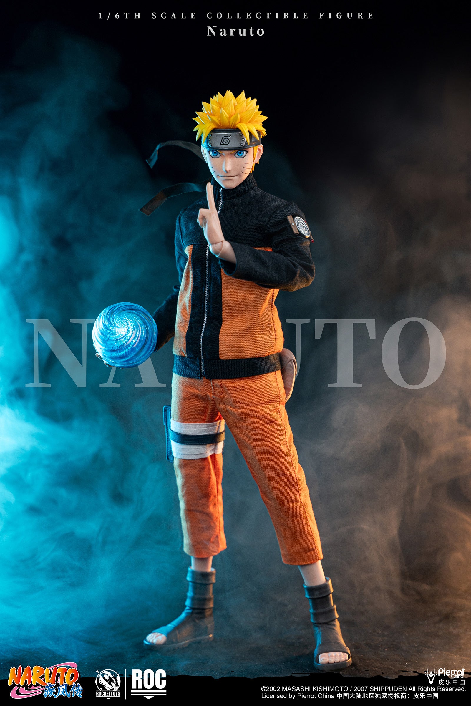 Pierrot China x Rockettoys - Naruto Uzumaki Sage Mode [ROC-011